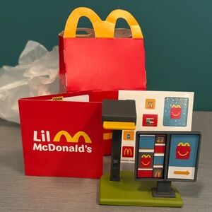 McDonald's Lil Play Set with Red, Yellow, and Green